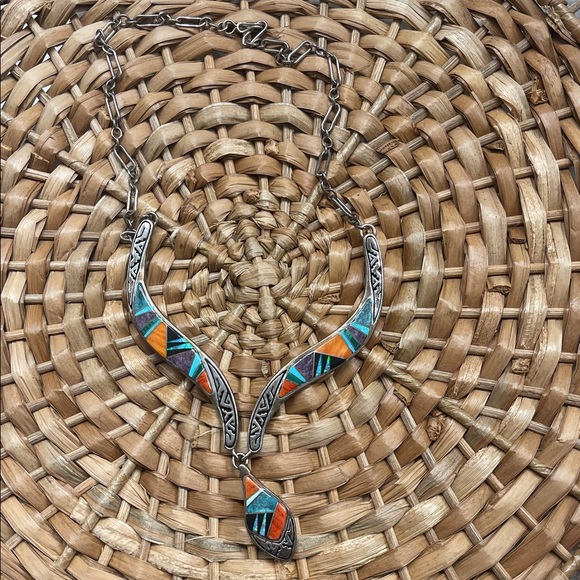 Calvin Begay Rare Find Necklace - Picture 3 of 8